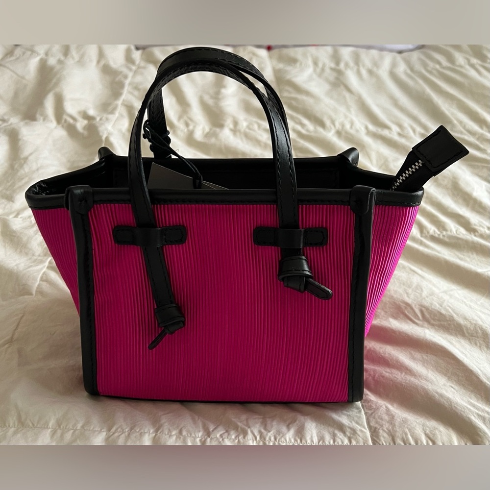 GIANNI CHIARINI Miss marcella bag in fabric and leather